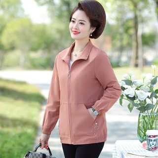 Áo Khoác Gió Mùa Xuân Giản Dị Cho Mẹ AK65