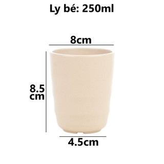 Cốc nhựa tròn Thái Việt Nhật ngoài nhám trong bóng dùng uống nước, trà đá ms: 6280, 6281