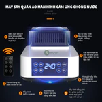 (XẢ KHO) Tủ sấy quần áo, Máy sấy quần áo GẤP GỌN đa năng 1500W SẤY KHÔ NHANH, KHỬ MÙI DIỆT KHUẨN ION ĐIỀU KHIỂN TỪ XA — ảnh 3