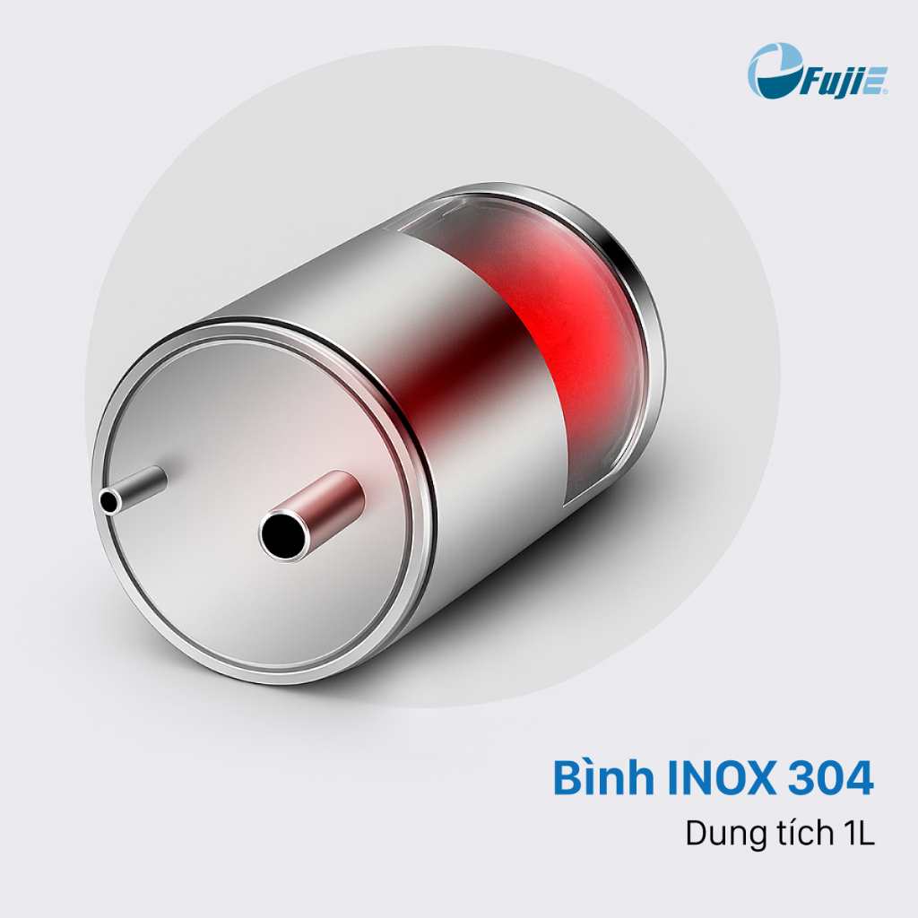 Cây nước nóng lạnh nhỏ gọn 2 vòi để bàn FujiE WD579E, Máy nước lọc đa chức năng làm lạnh chip dày dặn tinh tế