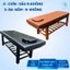 Giường massage trị liệu chân gỗ, giường massage spa khung gỗ, giường spa, giường xoa bóp bấm huyệt khung gỗ chắc chắn
