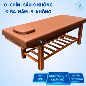 Giường spa, Giường massage trị liệu 2in1 , giường massage body- Giường gia công theo yêu cầu chắc chắn giá rẻ