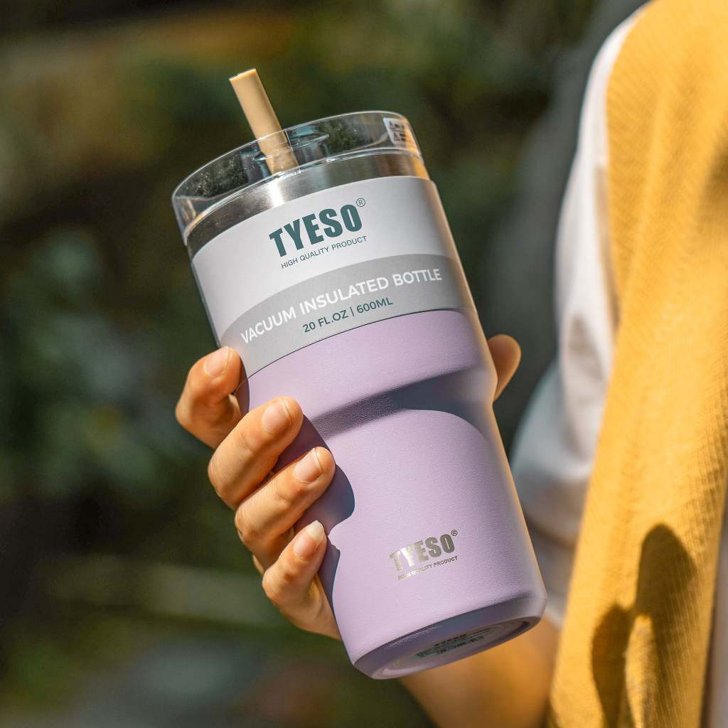 Product image Ly giữ nhiệt khắc tên Tyeso 900ML, chất liệu inox 304 cao cấp, giữ nhiệt nóng lạnh 12H | TS-8727C 2