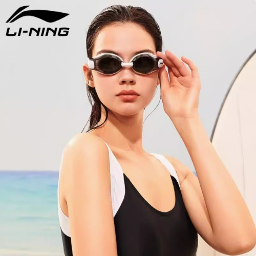Combo Kính Bơi + Mũ Bơi Li-Ning FULL BOX | Chống Nước, Chống Mờ, Co Giãn Tốt, Dành Cho Nam Nữ
