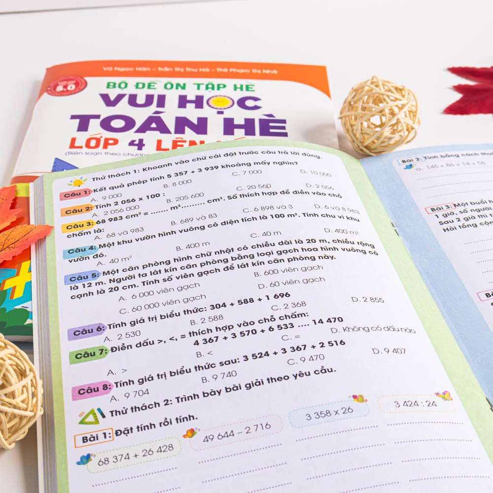 Sách - H An Phúc - Bộ đề ôn tập hè Toán và Tiếng Việt lớp 4 lên lớp 5