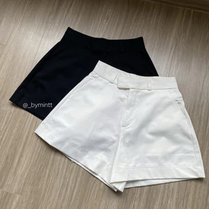 KAKI SHORT | Quần đùi kaki lưng cao form ống rộng đơn giản dễ mặc, che khuyết điểm tốt | By Mintt