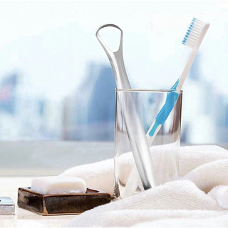 CẠO LƯỠI INOX 304 CAO CẤP COMBO 3 CÁI | DỤNG CỤ CẠO LƯỠI VỆ SINH KHOANG MIỆNG GIẢM MẢNG BÁM