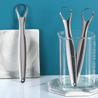 CẠO LƯỠI INOX 304 CAO CẤP COMBO 3 CÁI | DỤNG CỤ CẠO LƯỠI VỆ SINH KHOANG MIỆNG GIẢM MẢNG BÁM