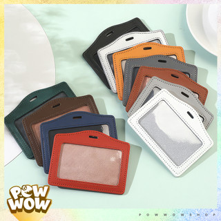 Bao Đựng Thẻ Nhân Viên Da PU Phong Cách Đơn Giản Tinh Tế Nhiều Màu Colorful Tiện Dụng