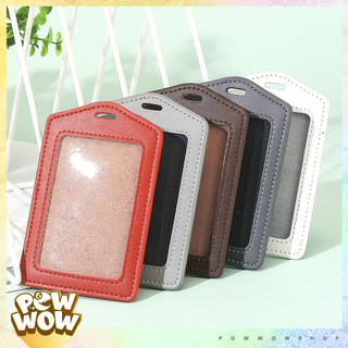 Bao Đựng Thẻ Nhân Viên Da PU Phong Cách Đơn Giản Tinh Tế Nhiều Màu Colorful Tiện Dụng