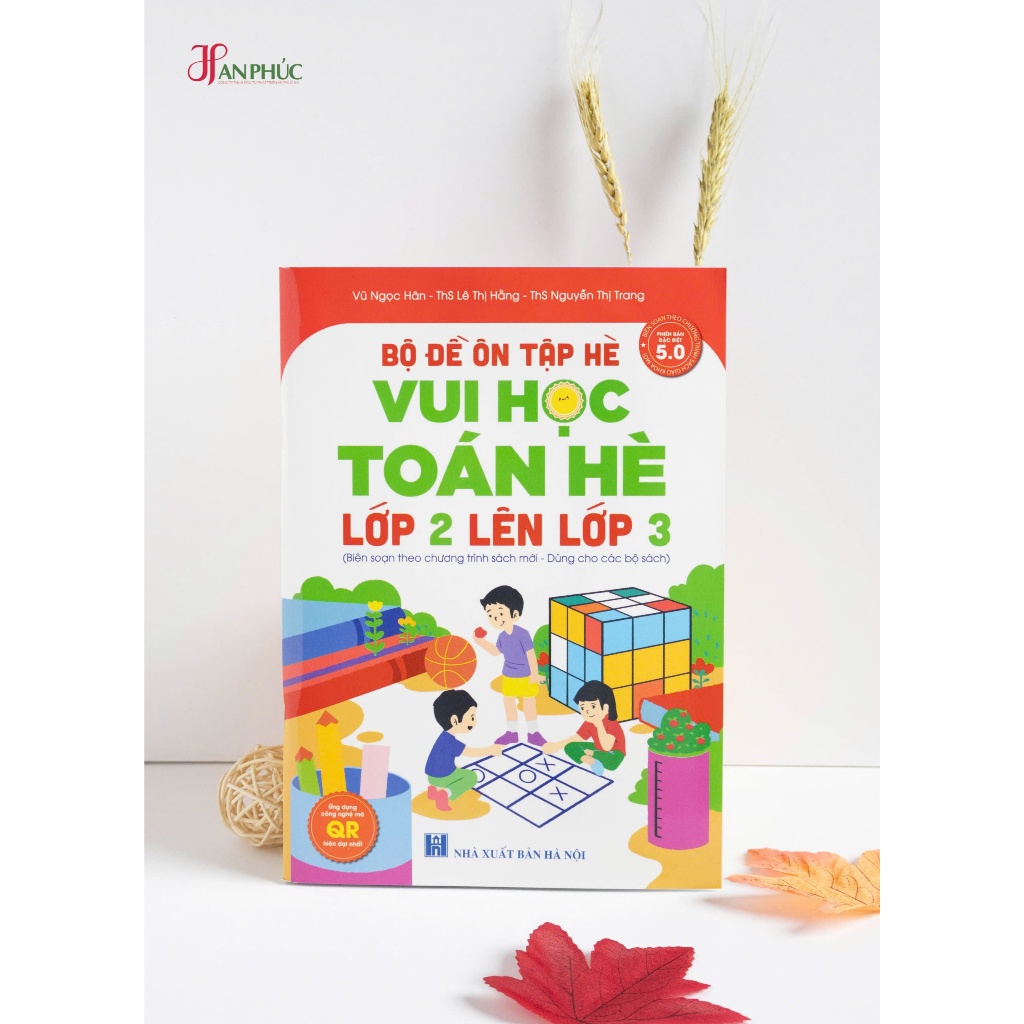 Sách - H An Phúc - Ôn Hè Lớp 2 Lên Lớp 3 Vui Học Toán Hè Và Tiếng Việt Hè Lớp 2