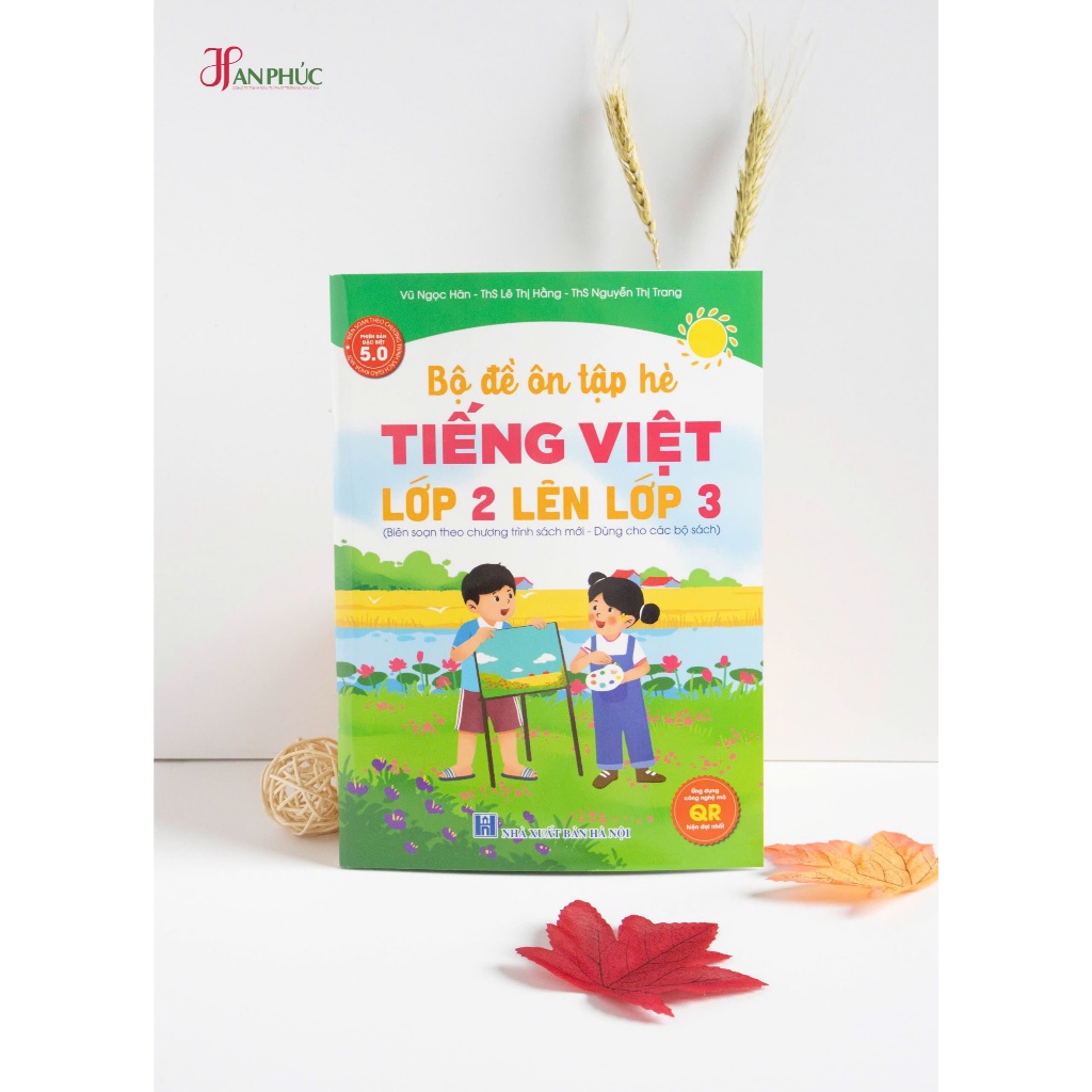 Sách - H An Phúc - Ôn Hè Lớp 2 Lên Lớp 3 Vui Học Toán Hè Và Tiếng Việt Hè Lớp 2