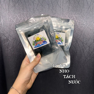 Combo 10 gói rong nho tách nước 100g/gói, rong nho tách nước Nông Sản Dũng Ca