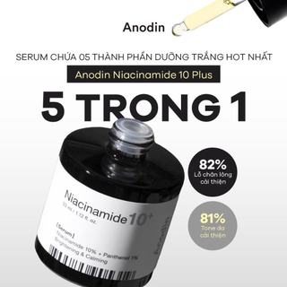Tinh Chất Anodin Niacinamide 10 Plus Serum Dưỡng Trắng, Thu Nhỏ Lỗ Chân Lông 33ml Duduhouse