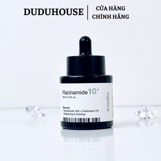 Tinh Chất Anodin Niacinamide 10 Plus Serum Dưỡng Trắng, Thu Nhỏ Lỗ Chân Lông 33ml Duduhouse