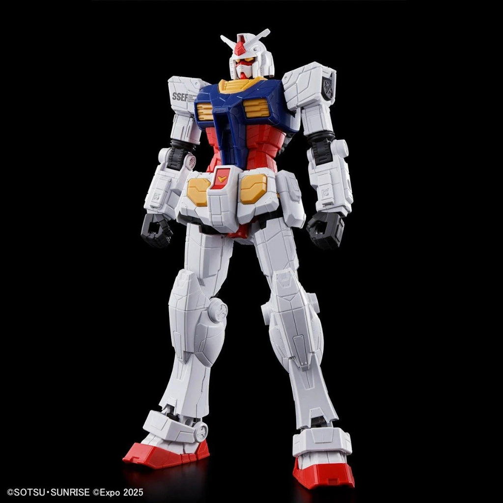 Mô Hình Lắp Ráp Entry Grade EG 1/144 EXPO2025 RX-78F00/E Gundam (New Seal)