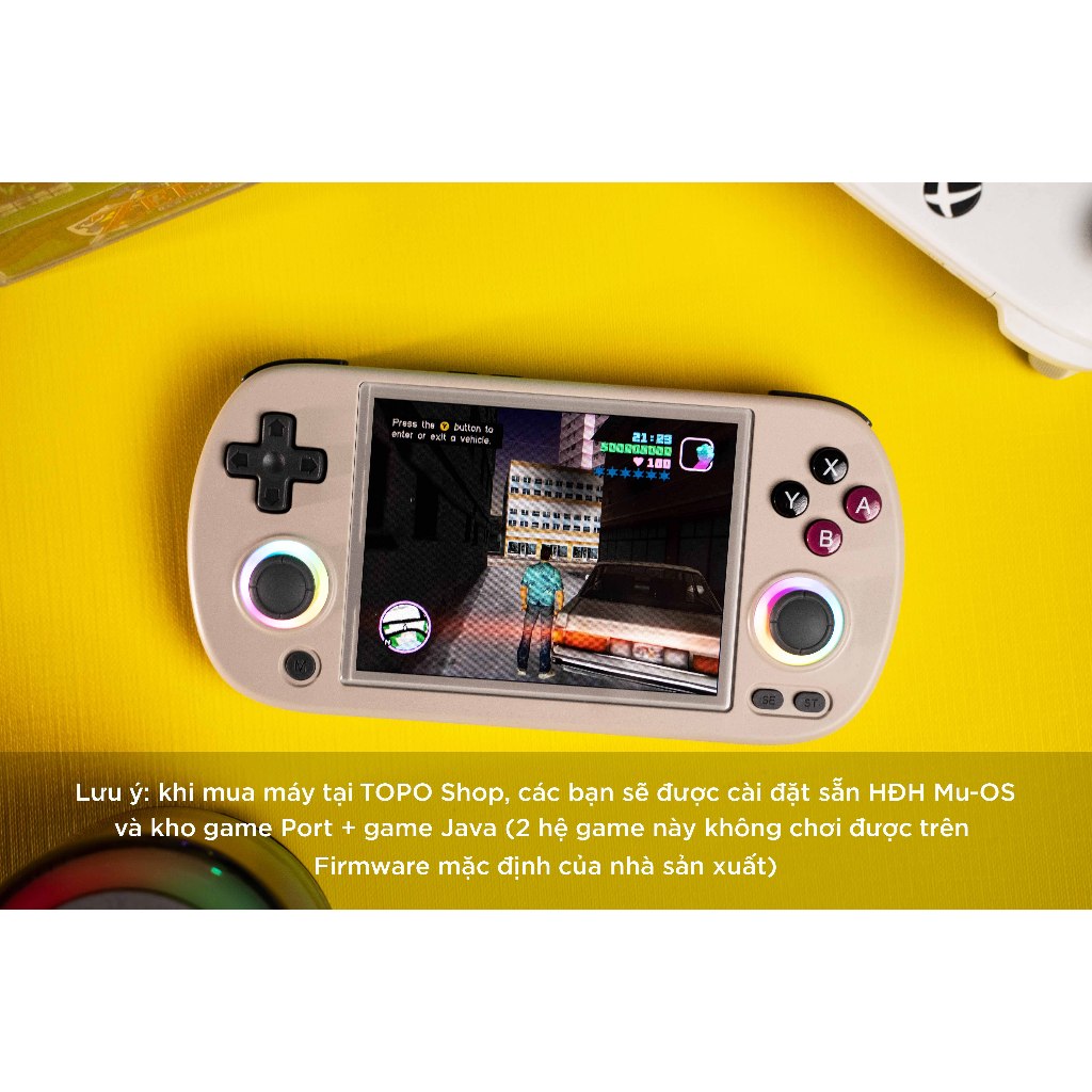 Anbernic RG40XX H - Cài sẵn HĐH MuOS 2025 và kho Game Java + Game Port chọn lọc | BigBuy360 - bigbuy360.vn