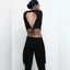 ZARA TOPS NWTS CUTOUT BLACK (230717006)