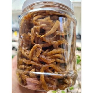 300gr Củ cải muối (Xá bấu )trộn gia vị tỏi ớt,nước tương giòn sần sật,thơm vị củ cải,cay nhẹ.Ăn ngon,hao cơm.