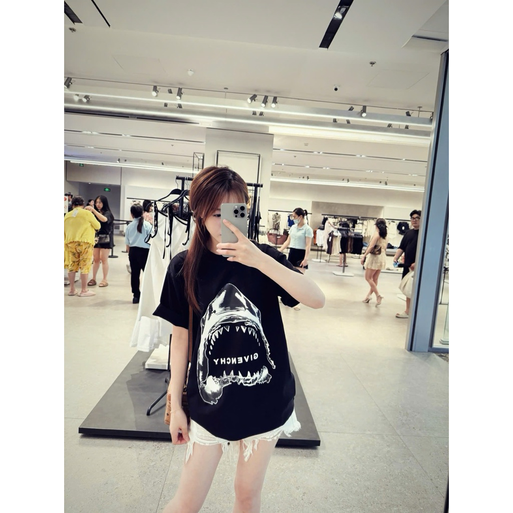 Áo Thun GIVEN CÁ MẬP Hot Trend Mã New Form Rộng Unisex