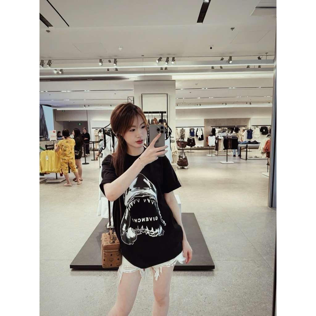 Áo Thun GIVEN CÁ MẬP Hot Trend Mã New Form Rộng Unisex