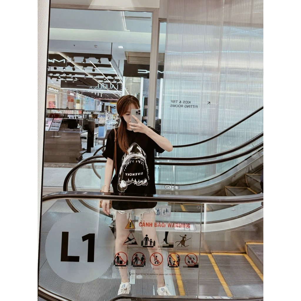 Áo Thun GIVEN CÁ MẬP Hot Trend Mã New Form Rộng Unisex