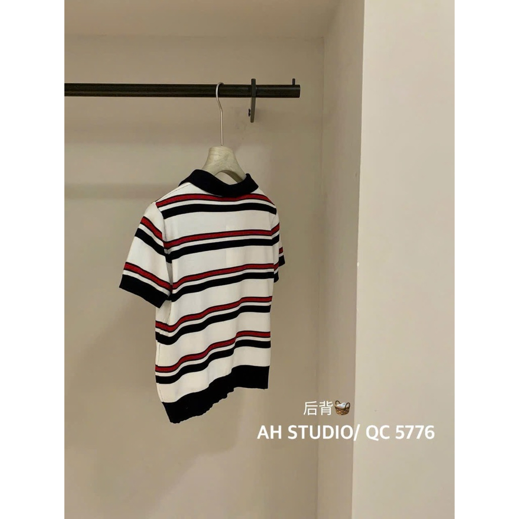 @Ssu.Studio//áo polo kẻ siu xinh