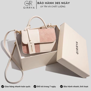 Túi xách nữ đeo chéo GIRRYA mã M01- Túi đeo chéo nữ Hàn Quốc nhiều ngăn màu sắc sang trọng,thiết kế tinh tế