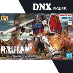 Mô Hình Lắp Ráp HG GTO 1/144 Rx-78-02 Gundam - Gundam The Origin Ver (New Seal)