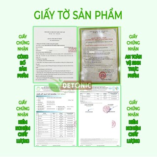 Trà gừng đường nâu DETONIC hỗ trợ giảm đau bụng kinh, bổ máu, giữ ấm cơ thể và giữ ấm tử cung tránh bị hàn lạnh