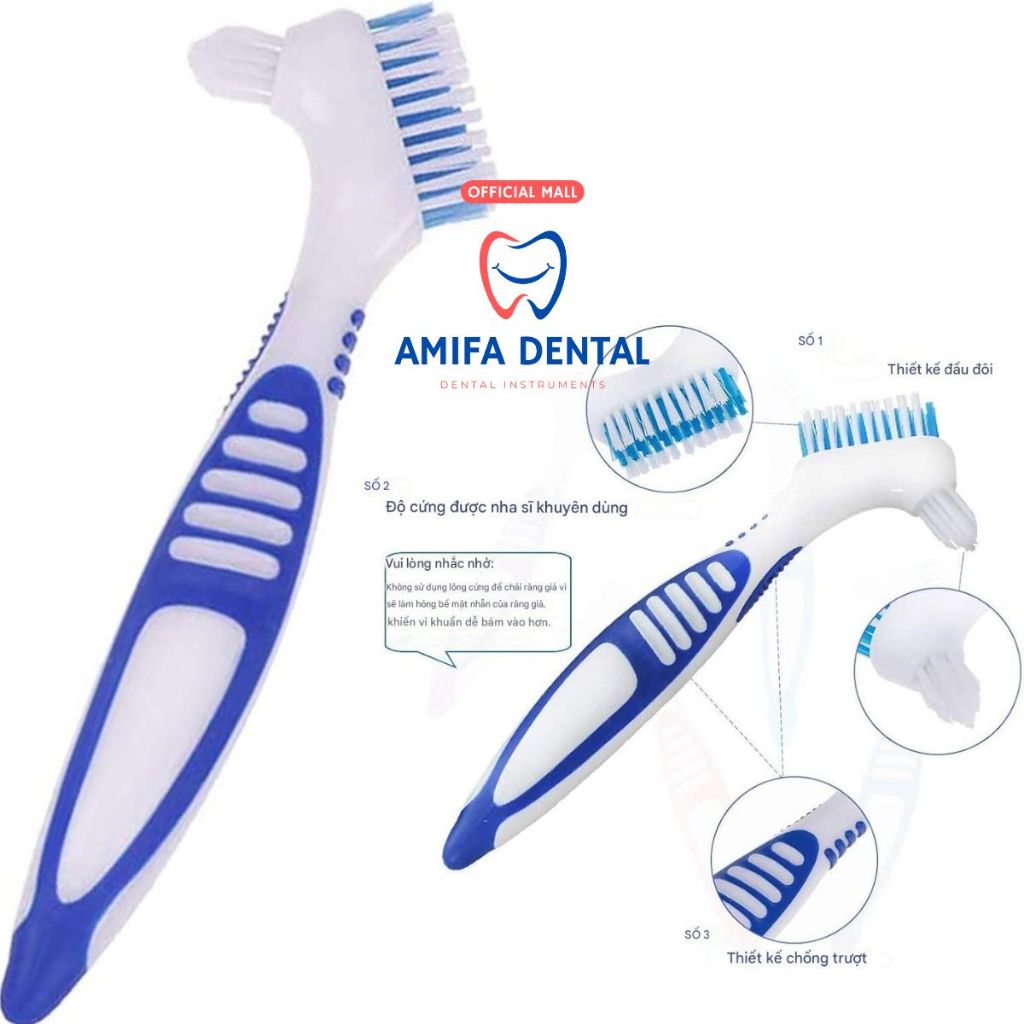 Bàn Chải Làm Sạch Khay Niềng Trong Suốt, Vệ Sinh Hàm Duy Trì, Máng Invisalign, Hàm Giả, Bàn Chải 2 Đầu Chuyên Dụng