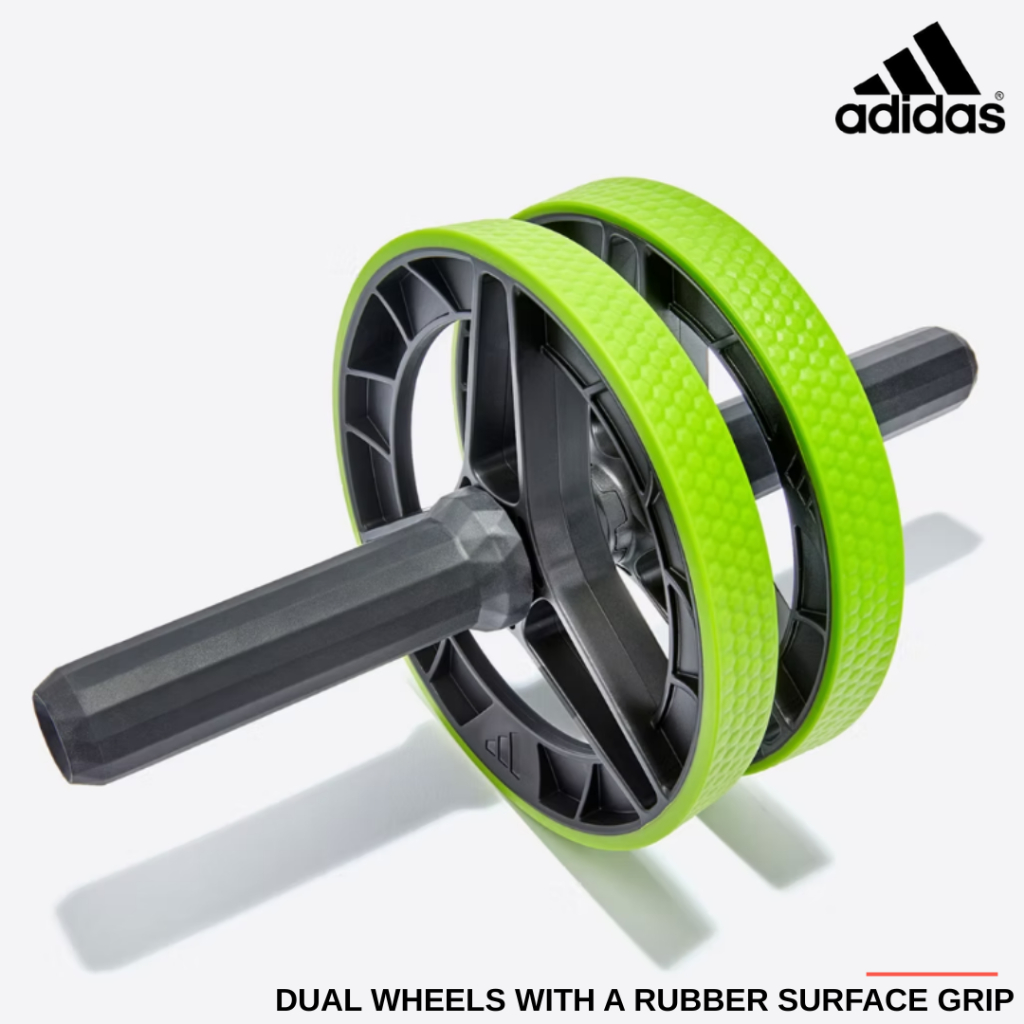 Con Lăn Tập Cơ Bụng, Bánh Xe Đẩy ADIDAS ADAC-11407 Performance AB Wheel (1 Cái) - Hàng Chính Hãng