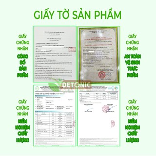 Trà chanh dây kim quất DETONIC trà detox chanh dây, bổ sung vitamin c giúp trắng sáng da, thanh nhiệt giải nhiệt