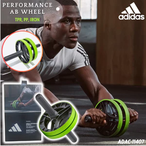 Con Lăn Tập Cơ Bụng, Bánh Xe Đẩy ADIDAS ADAC-11407 Performance AB Wheel (1 Cái) - Hàng Chính Hãng