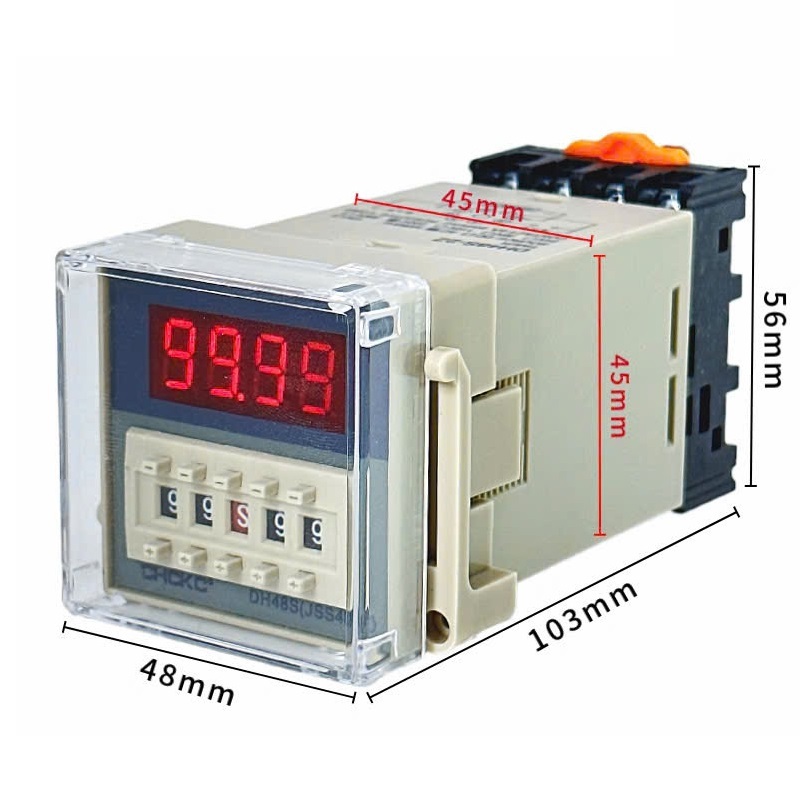 RƠLE THỜI GIAN, TIMER CKC DH48S - 2Z hoạt động chính xác, bền bỉ ...