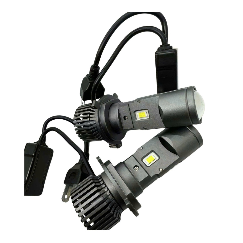 Đèn Pha Bi Cầu mini GT4 chân H4- Lắp SH mode SH Nhập Vision Ô Tô M3MINI, Led GT4 Giắc H4