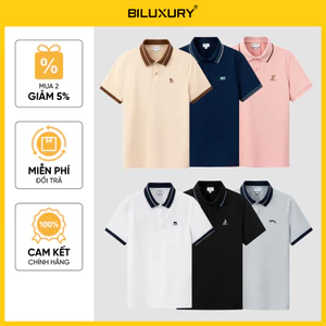 Áo Polo Nam Biluxury 12 Con Giáp Thêu Form Slimfit Cao Cấp Chống Nhăn Bền Màu