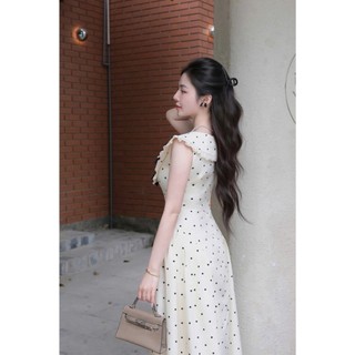 ĐẦM NỮ DÁNG XÒE DỰ TIỆC FORM MAXI THẮT NƠ NỔI BẬT PHONG CÁCH TRẺ TRUNG NỮ TÍNH PHÙ HỢP THỜI TRANG