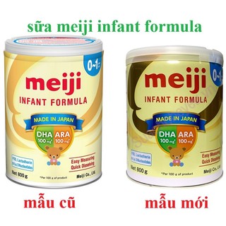 Sữa Bột Meiji Nhật Bản Nhập Khẩu Dạng Thanh và Lon 800g Chính Hãng Cho Bé