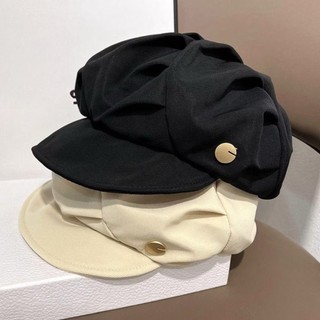 IK Mũ Nồi Phối Vành Mũ Beret Hình Bát Giác Phong Cách Retro U11