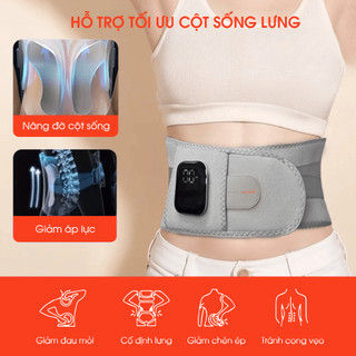 Đai lưng cột sống, đai định hình lưng kéo giãn cột sống, Đai cố định cột sống Rowanto Fudo Max  hỗ trợ thoát vị đĩa đệm