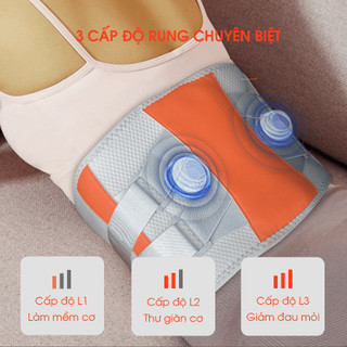 Đai lưng cột sống, đai định hình lưng kéo giãn cột sống, Đai cố định cột sống Rowanto Fudo Max  hỗ trợ thoát vị đĩa đệm
