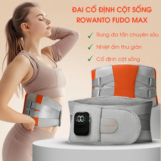 Đai lưng cột sống, đai định hình lưng kéo giãn cột sống, Đai cố định cột sống Rowanto Fudo Max  hỗ trợ thoát vị đĩa đệm