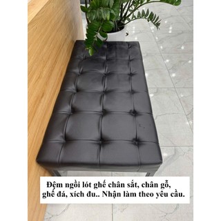 (Chỉ có đệm )Đệm lót ghế băng chờ, ngồi bệt , ghế đá