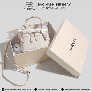 Túi xách nữ cốp cầm tay GIRRYA M33-Túi xách nữ đeo chéo da PU cao cấp phù hợp đi chơi đi tiệc đa dạng kiểu đeo