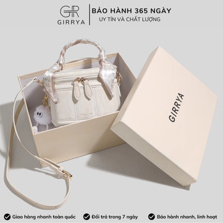 [Full Box]Túi xách nữ cốp cầm tay GIRRYA M33-Túi xách nữ đeo chéo da PU cao cấp phù hợp đi chơi đi tiệc đa dạng kiểu đeo