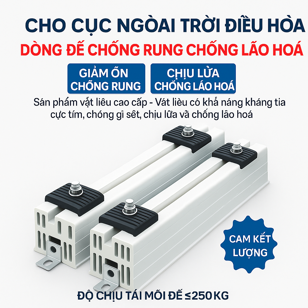BỘ 2 CHÂN KÊ DÀN NÓNG ĐIỀU HÒA TY816-500W, CHỊU ĐƯỢC ĐẾN 500KG