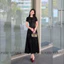 Đầm ren maxi dài dự tiệc đi chơi thiết kế hai lớp lót full đầm họa tiết sang trọng, thanh lịch-PUSU HOUSE