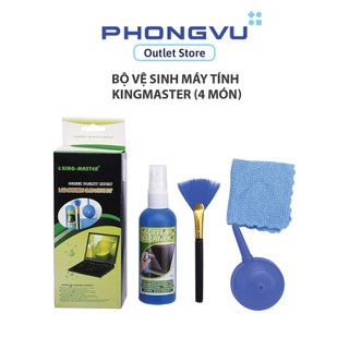 Bộ vệ sinh máy tính Phong Vũ - Kingmaster (4 món)
