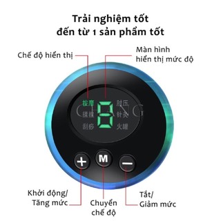 Thảm Massage Chân Vi Điện  E12 Giúp Lưu Thông Khí Huyết, Giảm Đau Mỏi Chân, Máy Massage Chân Xung Điện